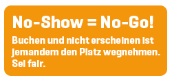 No-Shows = No-Gos!